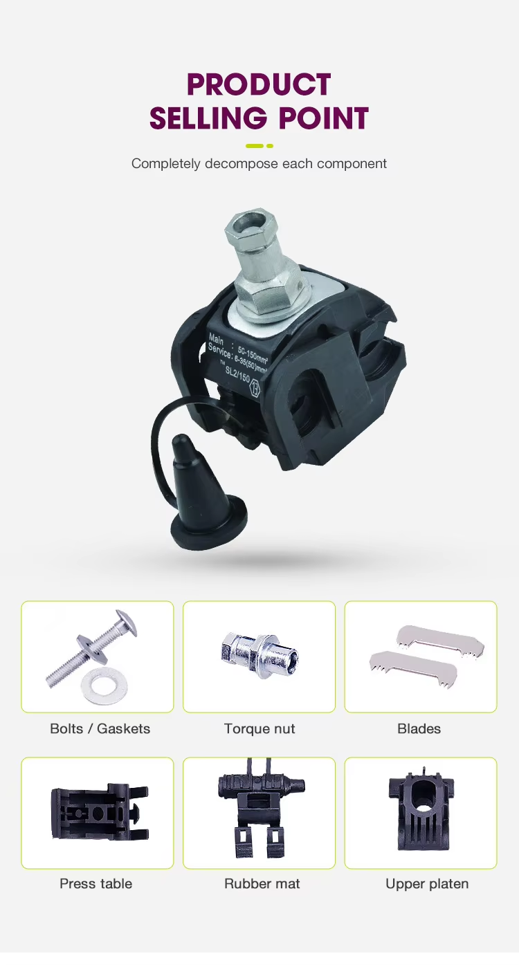 SL2-150 Insulation Piercing Connector parts